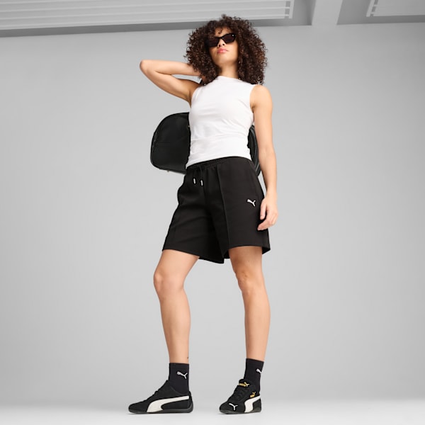 WARDROBE ESS Relaxed Long Line 8" Shorts Women, PUMA Black, extralarge